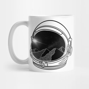 Astronaut Helmet Mug